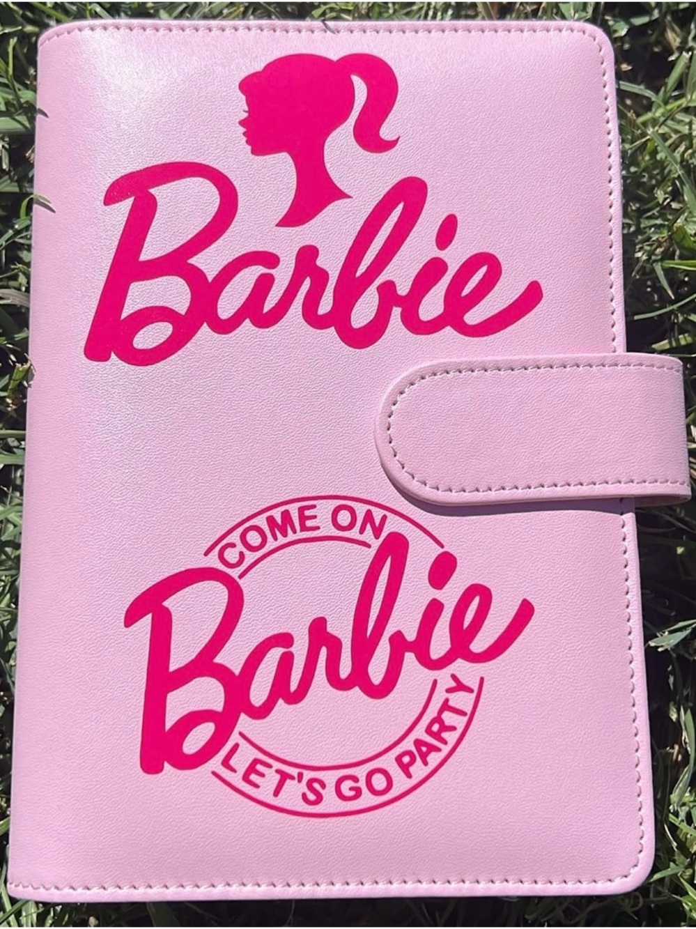 Barbie Pink Logo Organizer Case with Hot Pink Accents